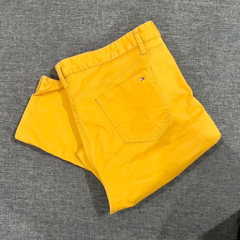 💛💛Tommy Hilfiger yellow jeans - size 16 💛💛